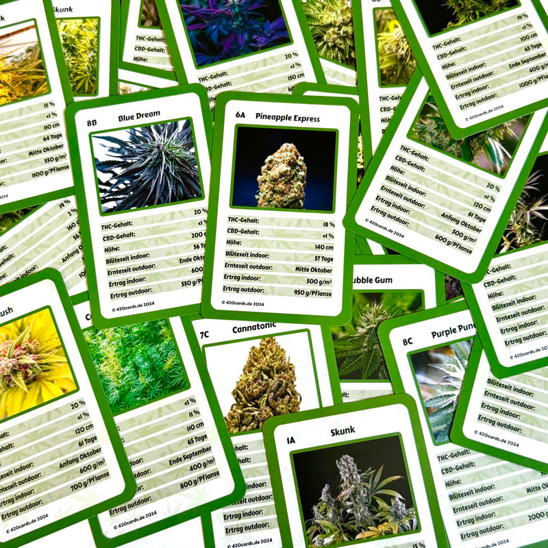 420Cards Cannabis-Quartett