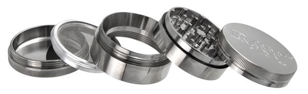 RAW Edelstahl Grinder – 4-teilig