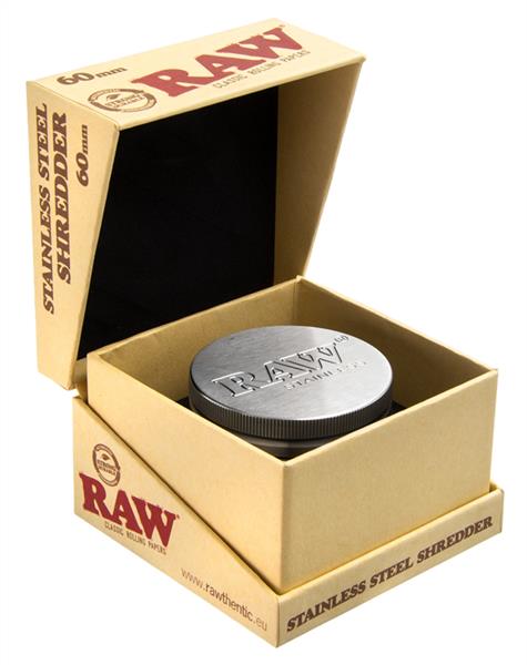 RAW Edelstahl Grinder – 4-teilig
