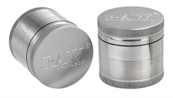 RAW Edelstahl Grinder – 4-teilig