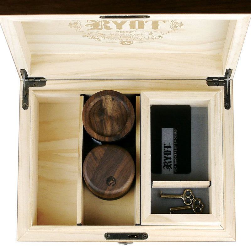 Humidor Combo Box Walnuß