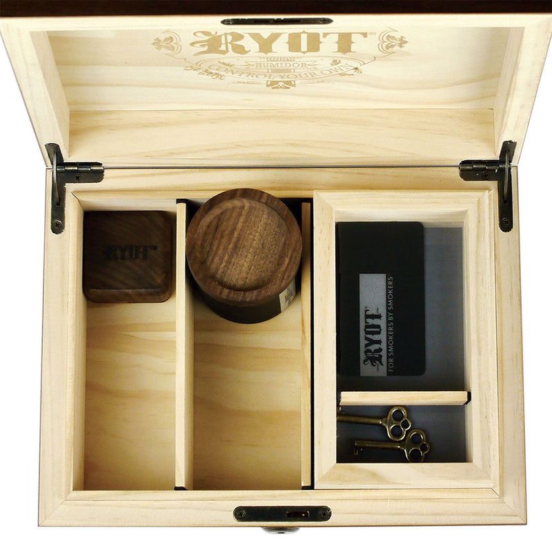 Humidor Combo Box Walnuß