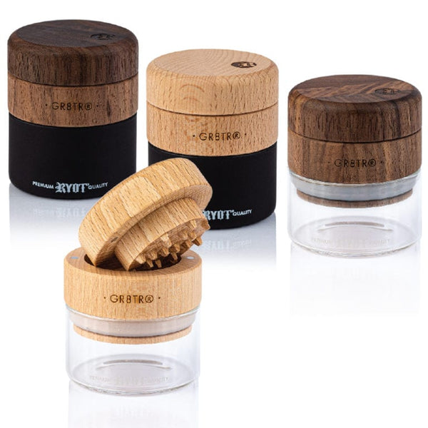 Wood GR8TR Grinder Jar Body - Cannamania.de